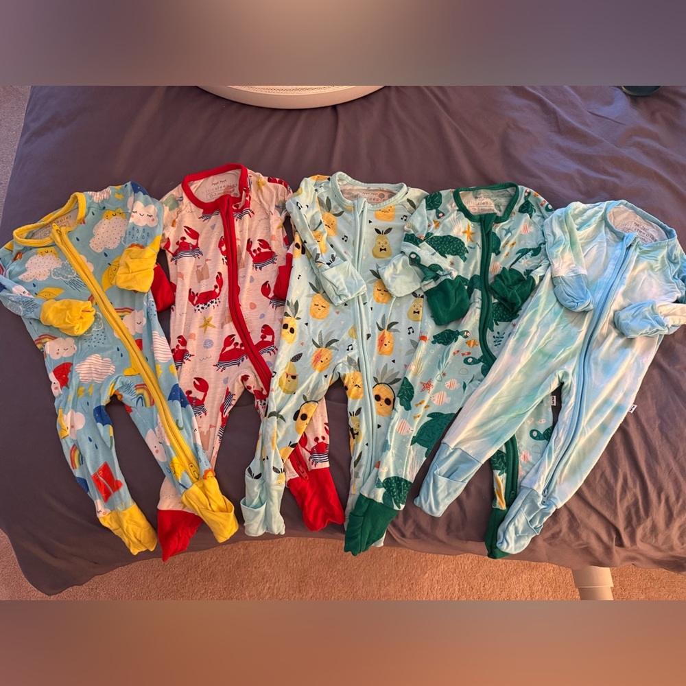 Little Sleepies 0-3 Zippies